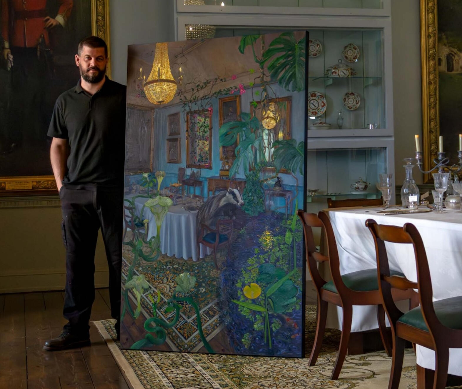 James with Foretelling, now part of the Abbey’s permanent art collection.